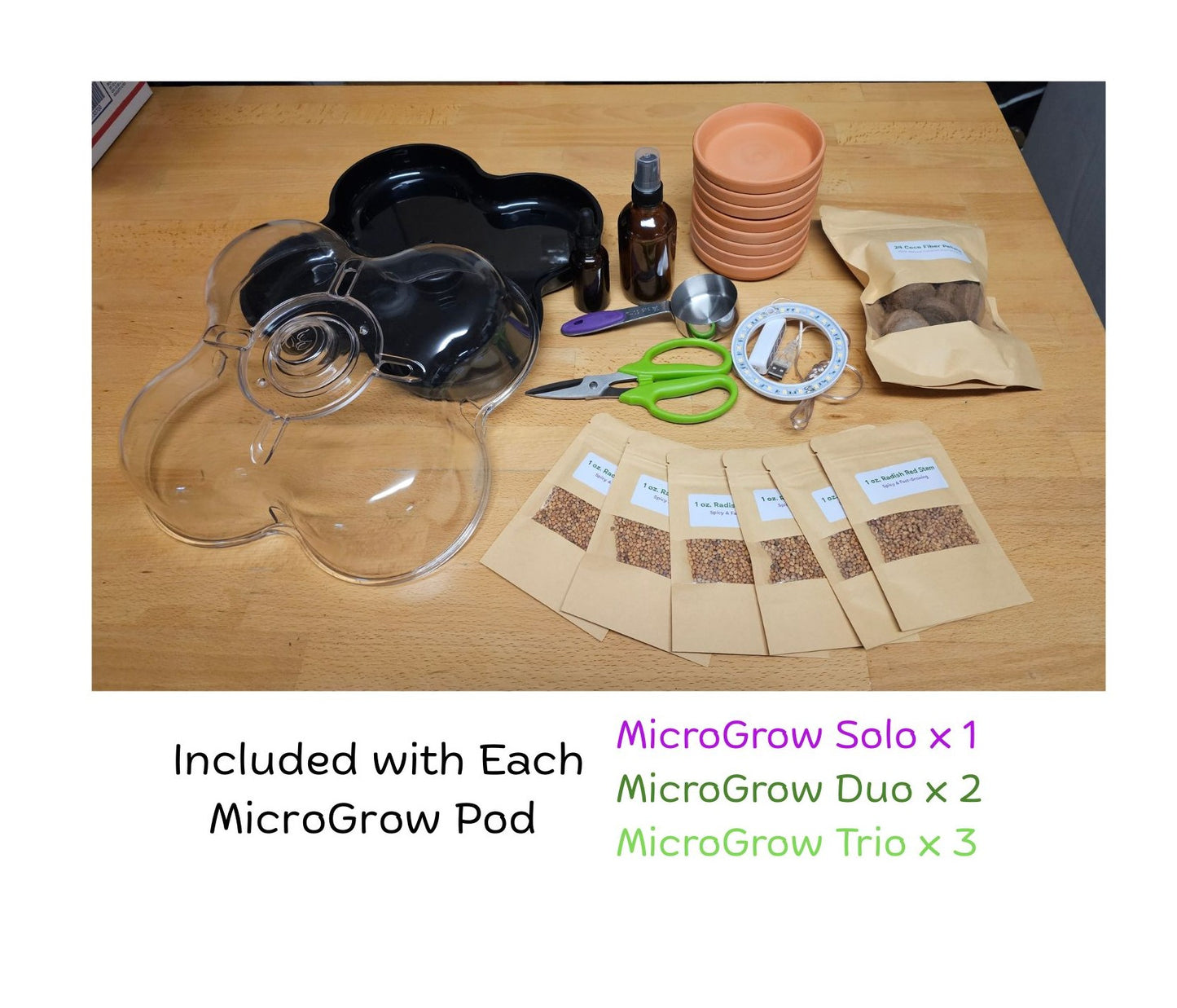 MicroGrow Solo - 1 Pod System 🌱 A Single Pod, A World of Fresh Possibilities!